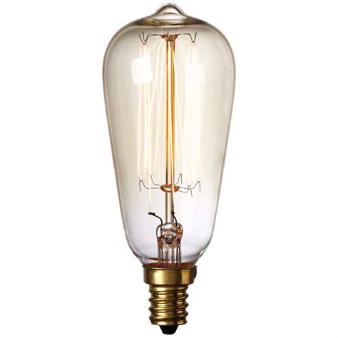 edison light bulbs candelabra base|clear edison style light bulbs.